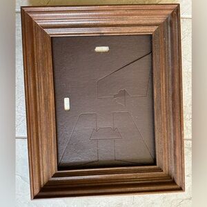 Wooden 10x13 frame vintage